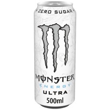 Monster Zero Ultra Energy Drink Blikjes, Tray 12x50cl